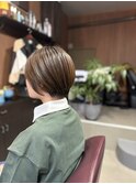 乾かすだけでまとまる♪ショートボブ×ヘッドスパで美髪ケア