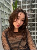 顔周りレイヤースタイル