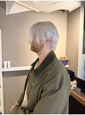 ホワイトカラーホワイトアッシュホワイトブリーチホワイトヘア