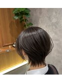 大人ショート × レイヤースタイル