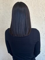 プリモ ココ 鍋島店(Primo coco.)&nbsp;暗髪 20代 髪質改善 髪質改善ストレート 艶髪 レイヤー