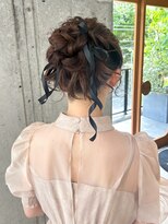 オムズポカ 栄矢場町店(OM's poka)&nbsp;アップヘア/お団子ヘア/ヘアセット/ヘアアレンジ/ヘアメ
