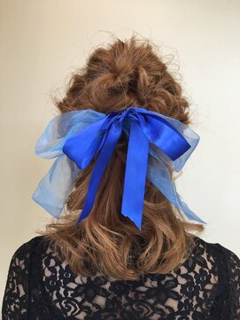 髪の美院 シャルマン ビューティー クリニック(Charmant Beauty Clinic) ハーフアップスタイル！