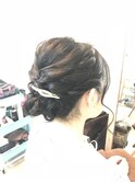 くるりんぱアップアレンジ【ヘアアレンジ　立川/立川南/浴衣】