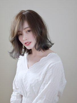 ヘアサロン セロ(Hair Salon SERO) 【SERO姫路】ミディアムボブ/ロブ/裾カラー
