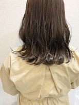 フィックスヘアー 梅田店(FIX-hair) ベージュカラー×ブリーチなし/ヘーゼルベージュ/こなれヘア