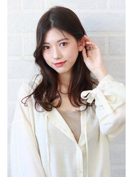 ヘアリゾートエーアイ 北千住店(hair resort Ai) 20代30代40代50代 色っぽふんわりロングの重軽ウェーブヘア♪