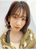 【PARK】ナチュラルストレート×ニュアンスカラー