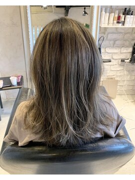 ヘアー アトリエ エゴン(hair atelier EGON) ローライト×ハイライト