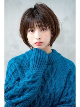 ケアリー 武蔵小杉(Carelly) ★AUSTIN☆外ハネボブアッシュブラウンネオウルフツイストパーマ