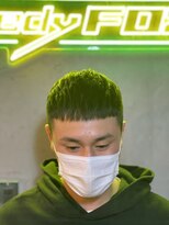 グリーディーフォックス 代々木(Greedy FOX)&nbsp;かき上げヘア/サイドパート/韓国マッシュ/フェードカット/代々木