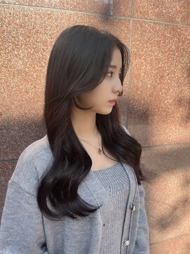 グレース(GRACE) 韓国ヘア　流れる顔まわり