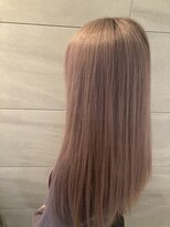 リー 京橋(Lee) 【Lee京橋】ロング×ピンクベージュ