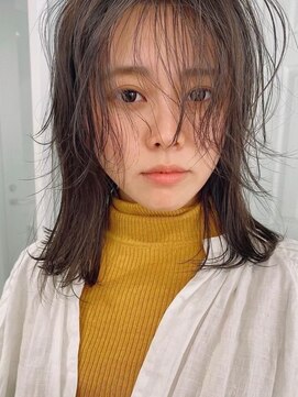 アル 心斎橋(alu) オリーブグレー/ココアベージュ/小顔に見せるヘア