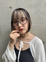 ロンド ストラーダ 心斎橋(Lond strada)&nbsp;シルキーベージュ×グレージュカラー【髪質改善/縮毛矯正】