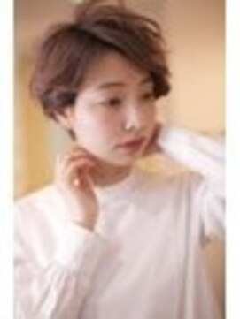 ニューライン 豪徳寺 山下(New-Line) オリーブグレージュ無造作パーマ(ニューライン銀座)