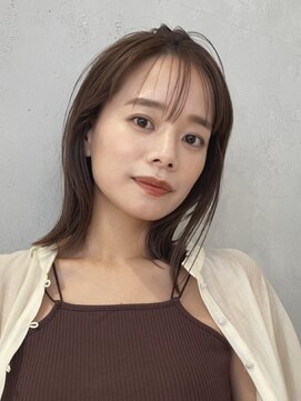 ノイ(noi) 顔周りレイヤーカットグレージュカラーくびれボブショートカット