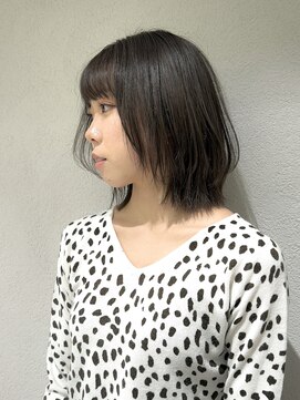 メゾンマイル 恵比寿(maison mile) グレージュカラー/髪質改善/暗めカラー/暗髪[恵比寿駅]