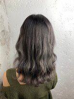 アジールヘア 所沢プロペ通り店(agir hair)&nbsp;エアリーロング美髪アッシュグレーグラデーションカラー所沢練馬