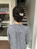 アンダーバーホワイト 西宮店(_WHITE) ヘアアレンジ/ふんわりアップスタイル