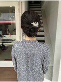 ヘアアレンジ/ふんわりアップスタイル