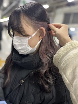 アクティブ 梅島店(Active) インナーカラー/淡めピンクカラー