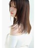 ［ナチュラル仕上げ］カット＋縮毛矯正＋ケア剤＋炭酸泉　￥16,500→￥13,500