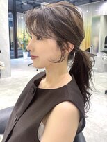 簡単おくれ毛×フェイスレイヤー【平山晶也】