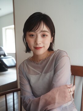 ガーランド (Garland) 切りっぱなしボブ/ワイドバング/前髪/原宿神宮前