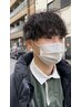 【学割U24メンズ限定】カット＋スパイラルパーマ￥13200→￥12100