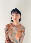 ワイドバングボブ