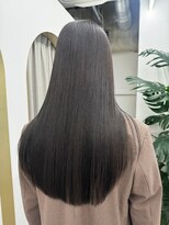 ロウ 町田(ROW)&nbsp;大人かわいいエギョモリ ミルクティーブラウン ひし形シルエット