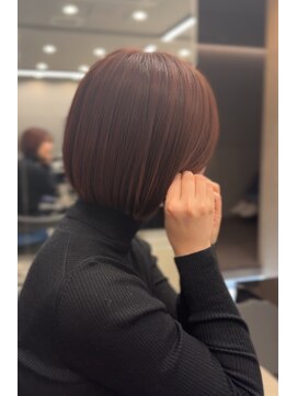 ハルキミナトジャパン センダイ(HARUKI MINATO japan SENDAI) pink brown bob