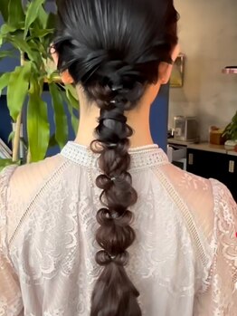 お出かけ前に気軽に寄れる♪パーティ/ライブ/イベント/デートなど特別な日はプロの技術でもっと素敵に！