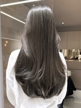 メゾンマイル 恵比寿(maison mile) グレージュカラー/髪質改善/美髪/暗髪/レイヤーカット[恵比寿駅]