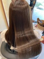 穀雨(Kokuu)&nbsp;大人シアーベージュミニウルフボブミディアムレイヤー