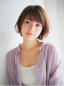 ニスル 上尾店(NISURU) 似合わせカット/大人ガーリー/ダークアッシュ/着物/上尾/上尾駅