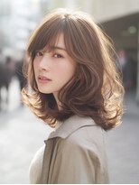 アルトリスト(Altruist Aging×HAIR&SPA) ★ダークアッシュ大人ガーリーボブ着物ミディアムレイヤーカット