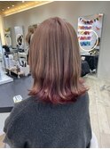 ミルクティーベージュ×カシス