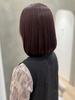 ヘアメディカルサロン 銀座PREMIUM店&nbsp;20代30代40代/ボブ/艶髪/ローズブラウン/赤みカラー