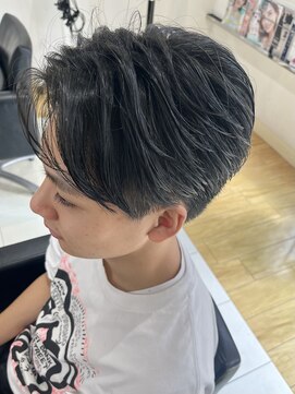 サラ 新宮店(SARA) 【透明感×艶感】ブルーブラック