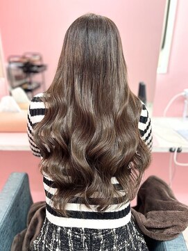 シーズン 大阪(SEASON) 【エクステ】柔らかブラウンカラー/韓国ヘア/エクステ大阪梅田駅