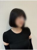 韓国風ボブで今っぽく♪