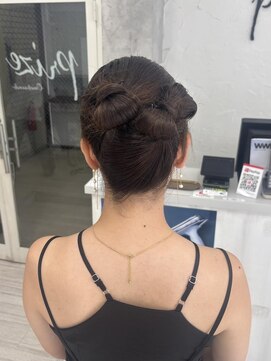 プライズ 表参道原宿店(prize) タイトアップヘアアレンジ