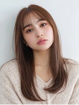 リンク(Link Hair&Spa)&nbsp;オフィスカジュアル/透明感カラーココアブラウン/髪質改善