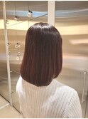 冬の美人ストレートボブ◎20代30代40代艶髪×小顔カット