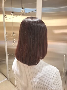 オーガニック リブ 川越(organic+live) 冬の美人ストレートボブ◎20代30代40代艶髪×小顔カット