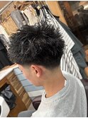 MEN’S HAIR/波巻ツイストスパイラル/フェザーパーマ/船橋