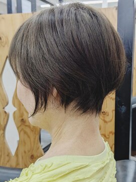 似合わせカット/白髪ぼかしカラー/髪質改善