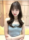 ♪くびれ巻き/韓国ヘア/ワンホンヘア/うる艶縮毛矯正/髪質改善